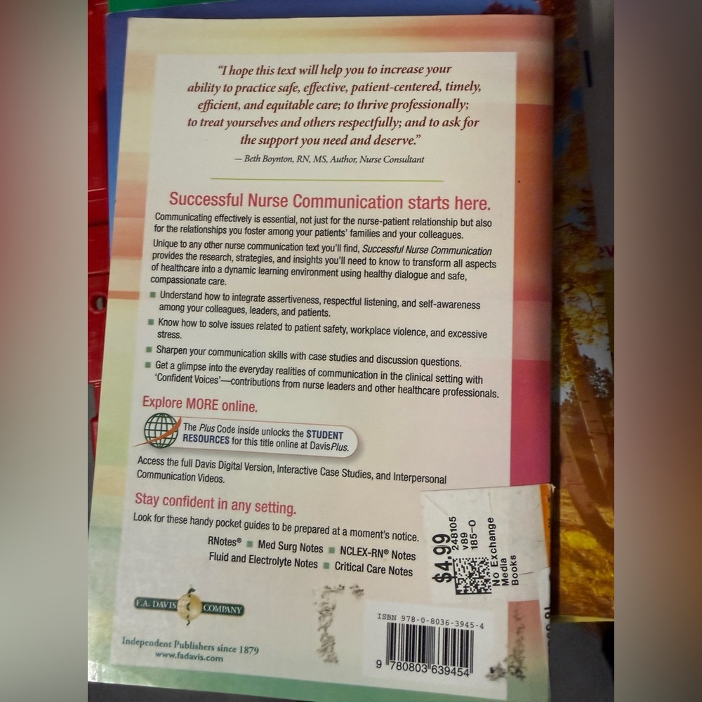 Successful Nurse Communication Book - Picture 2 of 2
